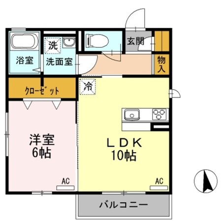 メゾンみつわの物件間取画像